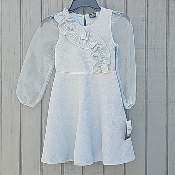 Beetle Juice Dress Girls Size Small 6/7 New - Picture 1 of 15